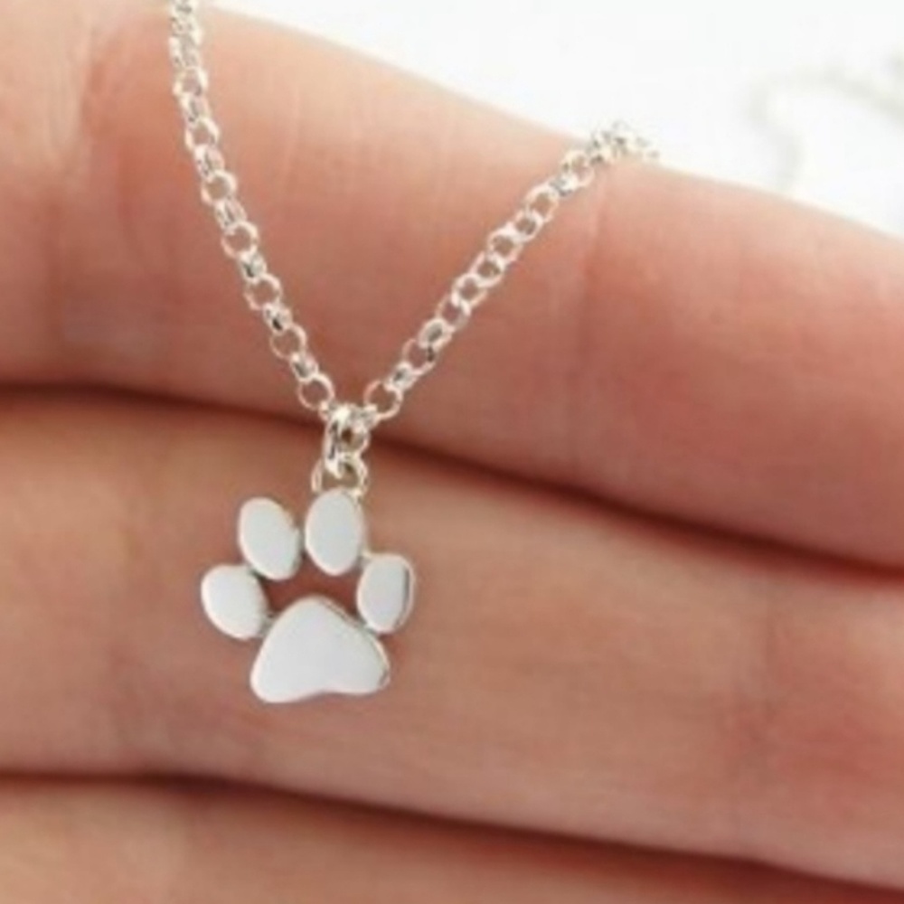 Paw Print Necklace - Picture 3 of 3